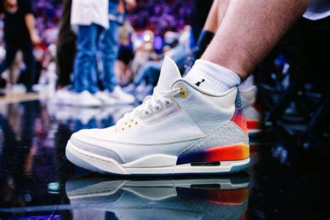 jordan 3 x j balvin sunset.